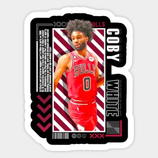 Coby White Paper Poster Version 10 Sticker